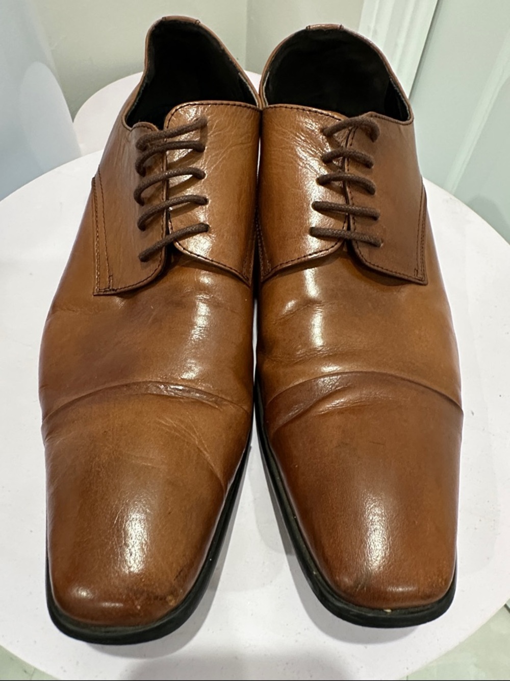 Kenneth Cole Brown Leather Regal Presence size 9